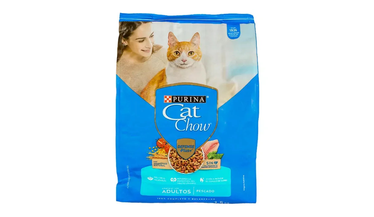 CAT CHOW 1.5kg PESCADO