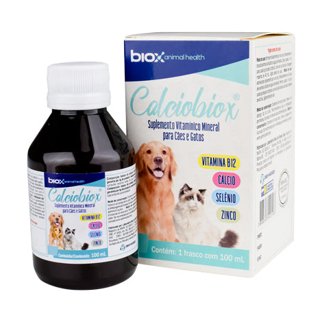CALCIOBIOX 100ml SUPLEMENTO VITAMINICO PARA PERROS Y GATOS