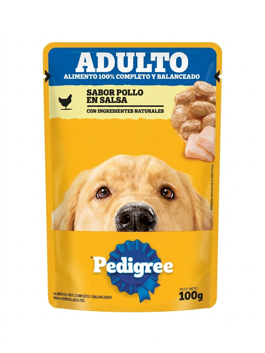 Pedigree Adulto Sachet 100g Sabor a Pollo