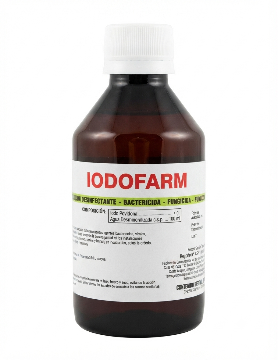 IODOFARM Antiséptico y Desinfectante 250ml