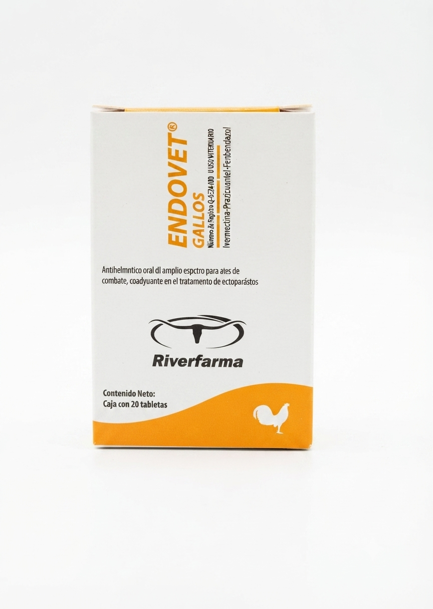 Endovet Ivermectina para Gallos Cont Caja con 20 Tabletas