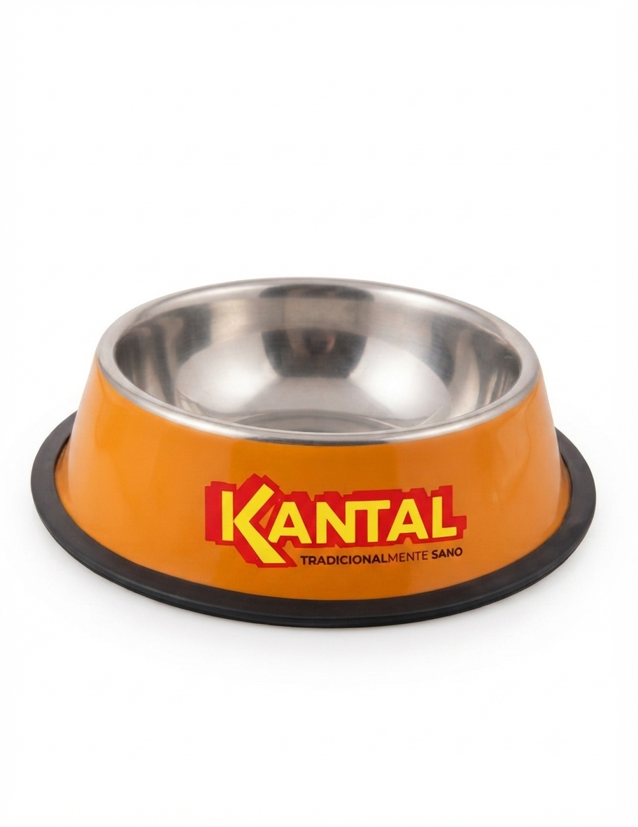KANTAL PLATO METALICO PET BOWL TALLA M (18 cm)