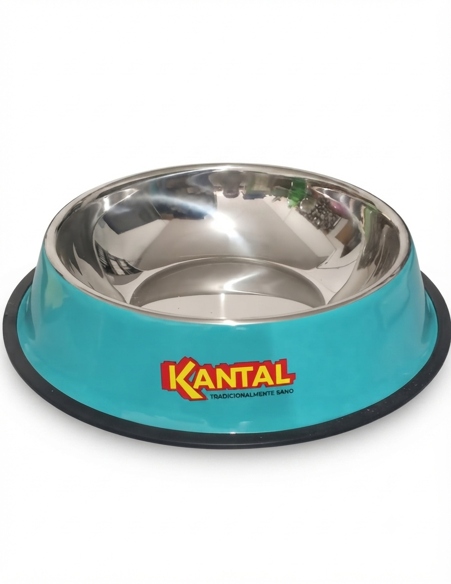 KANTAL PLATO METALICO PET BOWL TALLA XL (30 cm)