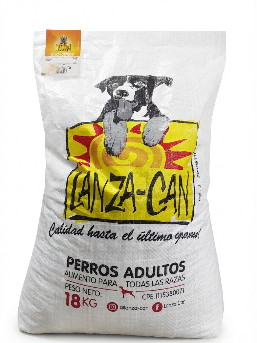 LANZA-CAN CACHORRO SACO 18Kg/Gr