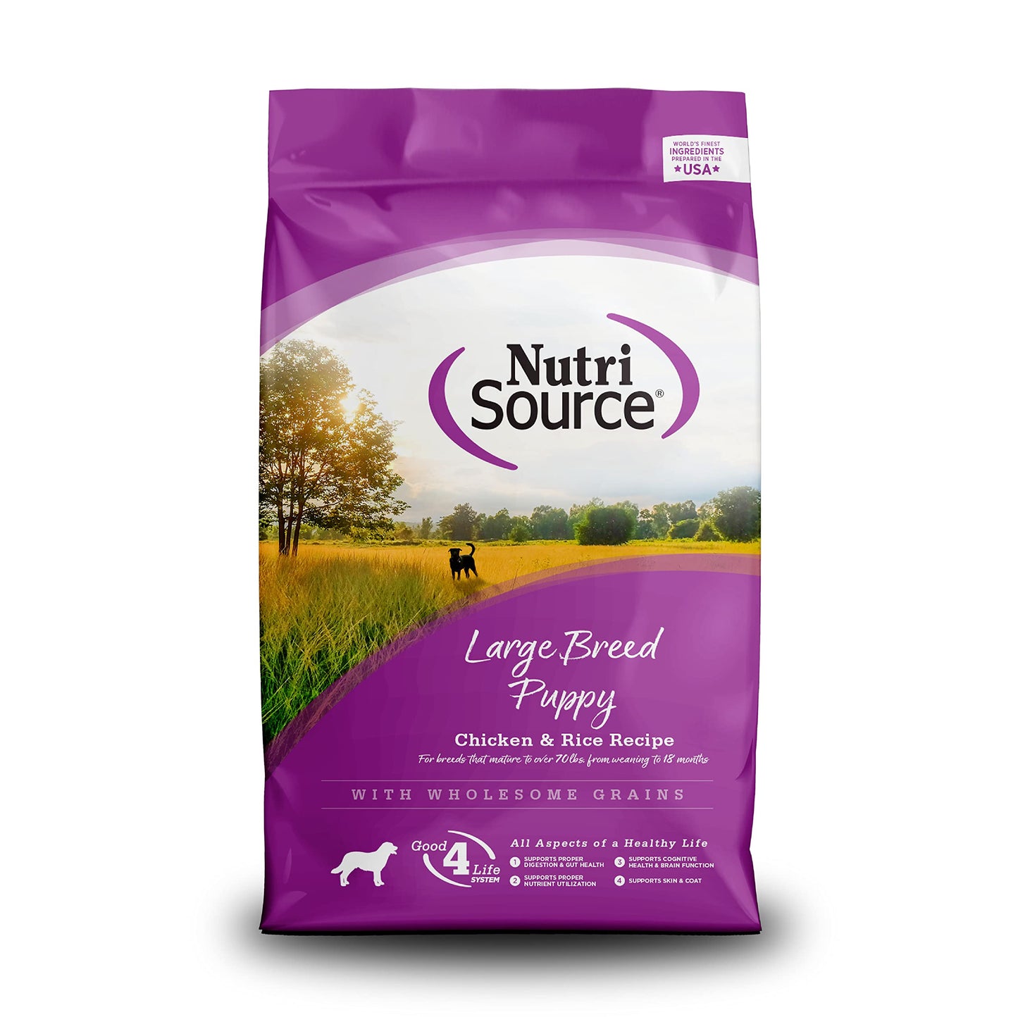 Nutri Source 1,8kg Large Breed Puppy Chicken & Rice Recipe