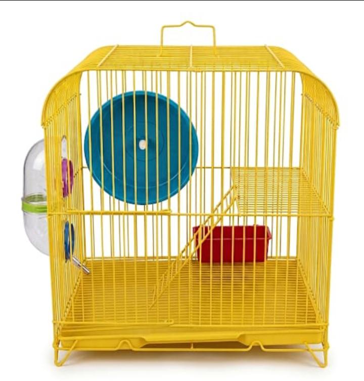 JAULA PARA HAMSTER, RESUN 26X18X28CM PEQUEÑA $