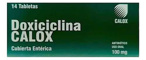 DOXICICLINA 100 mg 14 Tab