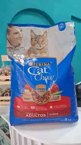 Cat Chow 8 kg/GR, CARNE, PURINA