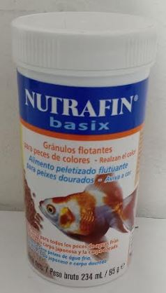 NUTRAFIN GOLDFISH PELLETS ALIMENTO PARA PECES 85 gr$