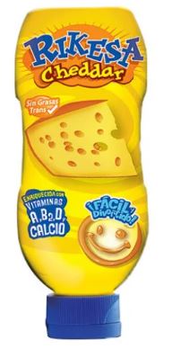 RIKESA QUESO CHEDDAR SQUEEZE 330gr