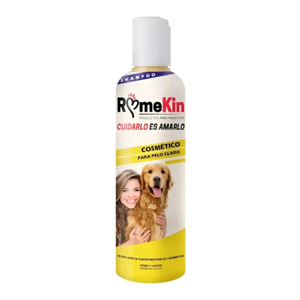 CHAMPU CANINO COSMETICO PARA PELO CLARO 250 ml