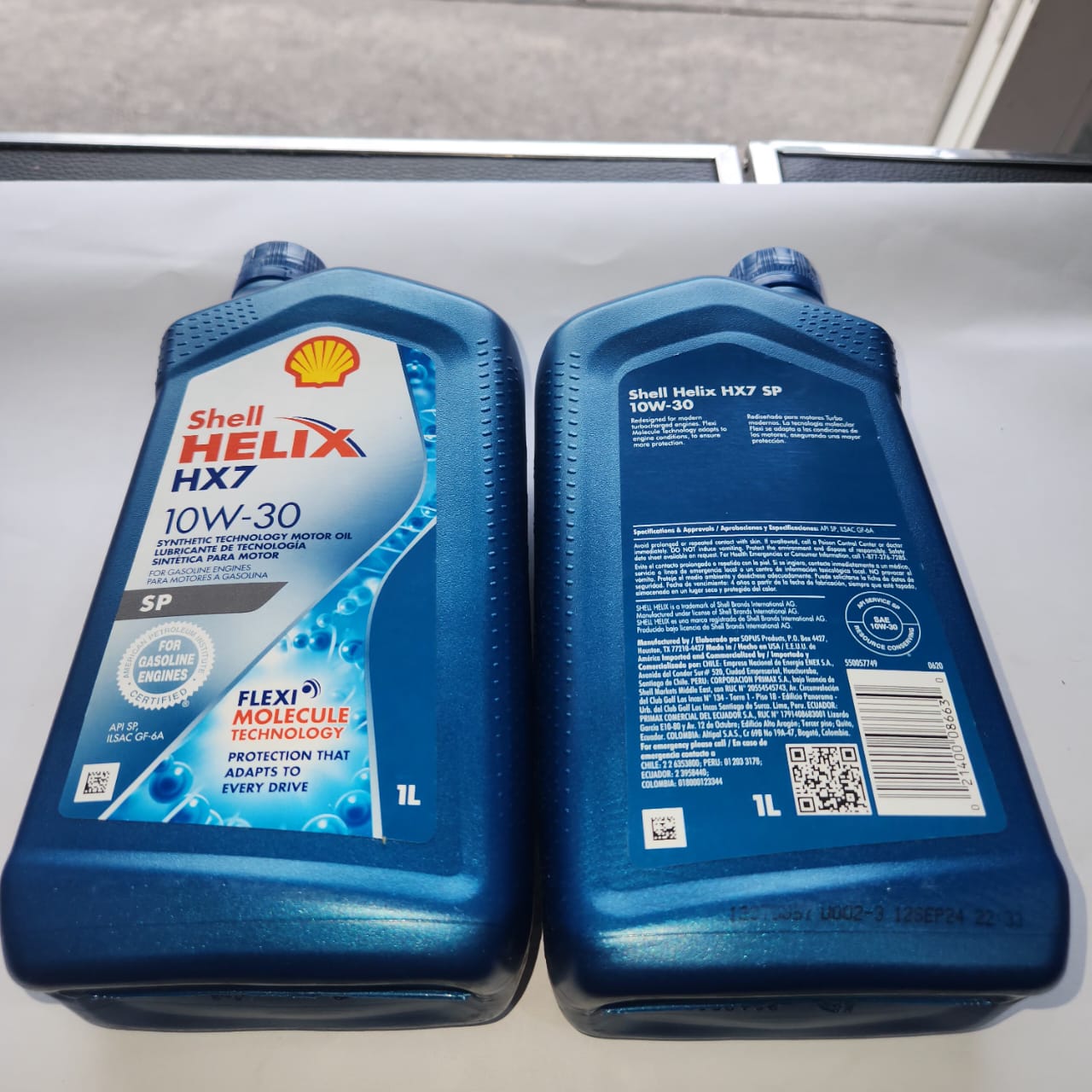SHELL HELIX LUBRICANTE SP SAE 10W-30 SYNTETHIC TECHNOLOGY