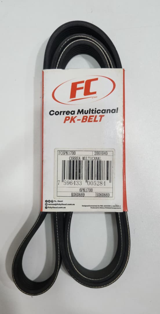 Correa Multicanal FC 6Pk1700