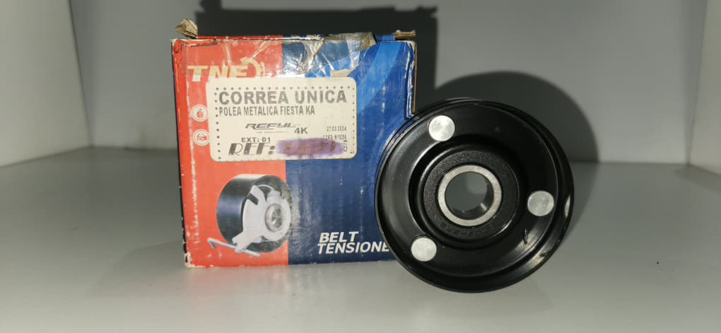 TNF 513024043 Polea Correa Unica Metalica Fiesta