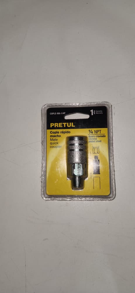 27029 ACOPLE RAPID MA PRETUL COPLE-MA-1/4P