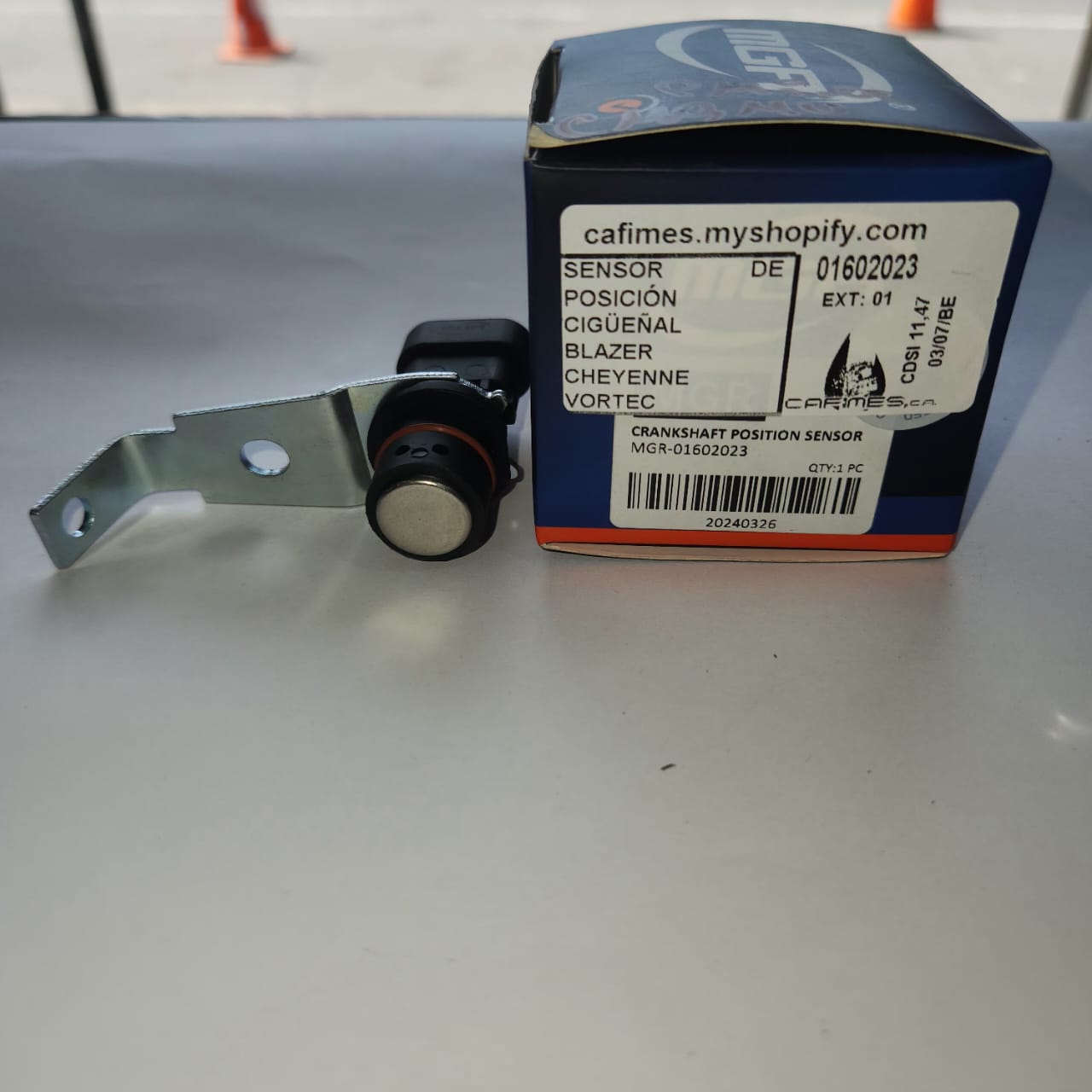 MGR-01602023 SENSOR DE POSICIÓN CIGÜEÑAL BLAZER CHEYENNE VORTEC