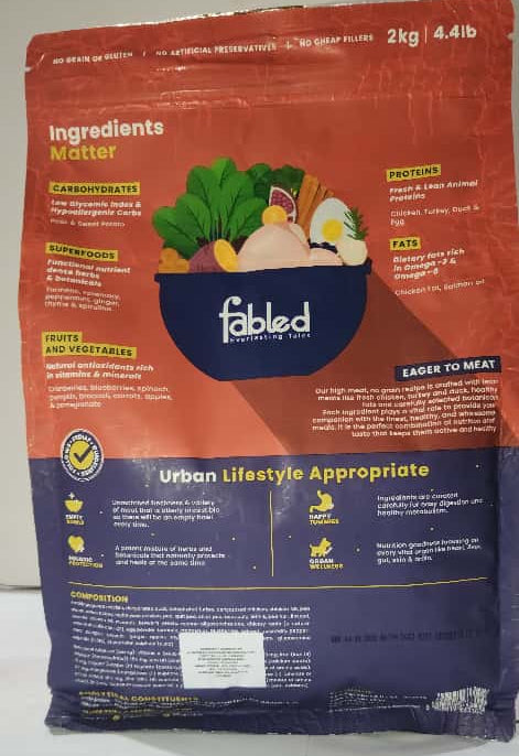 Eager To Meat 2 kg$ Fabled Everlasting Tales Perros Adultos