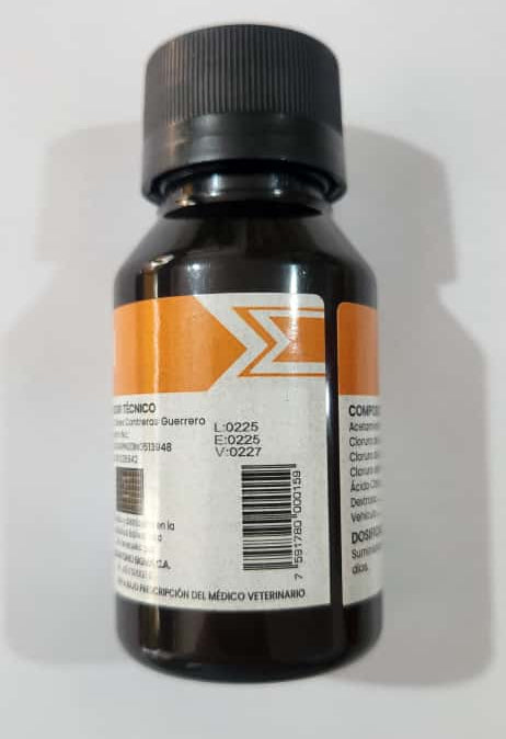 Acetaminofén Sigmafen Vía Oral para Perros Cont 50 ml