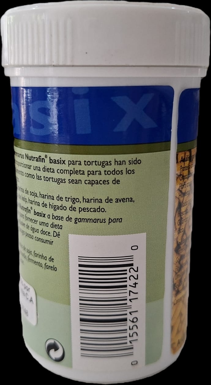 Alimento de Pescado para Todo Tipo De Tortugas NutraFin Basix Cont 40 g