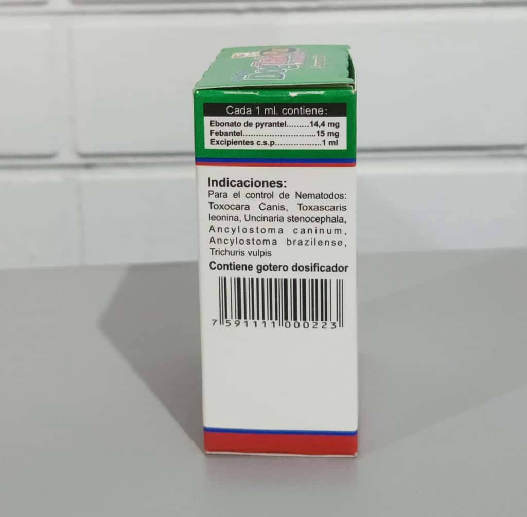 Desparasitante Dog Tab Plus Cachorros Via Oral Cont 20 ml