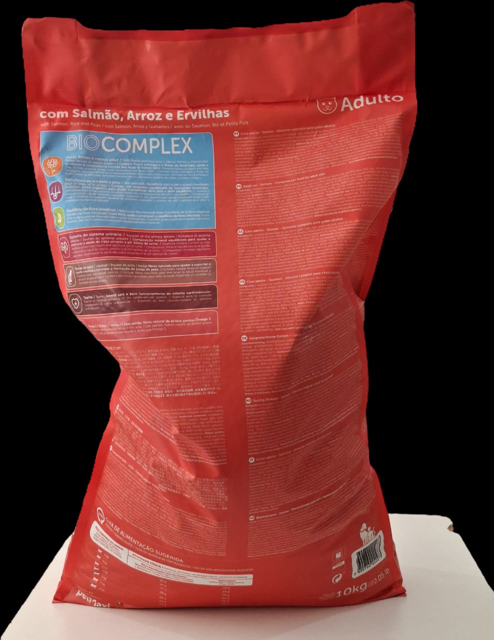 Happy One Gatos Adulto 10 kg. €. Salmon, Arroz y Guisante