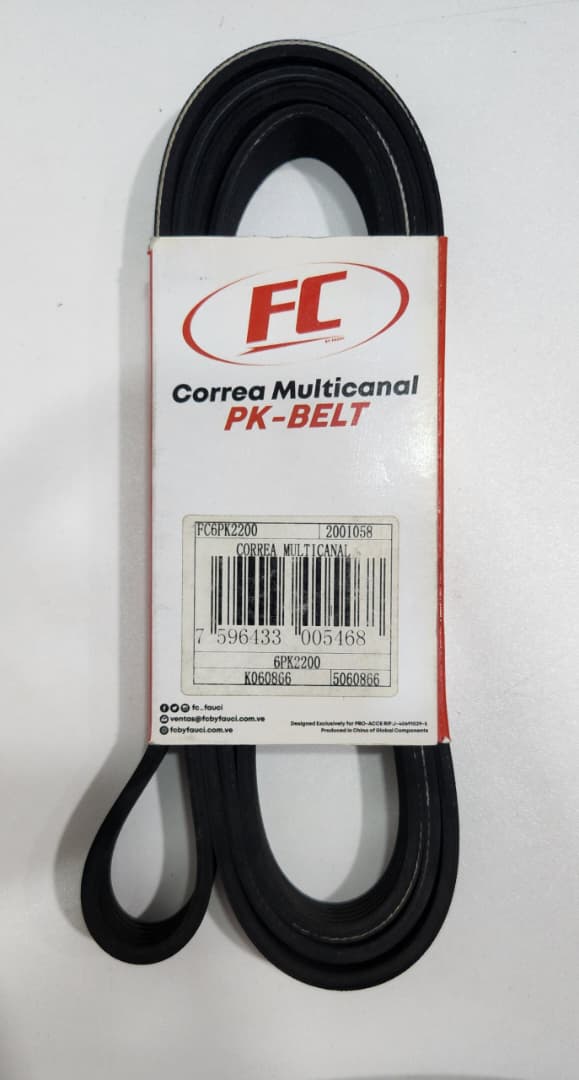 Correa Multicanal FC 6PK2200