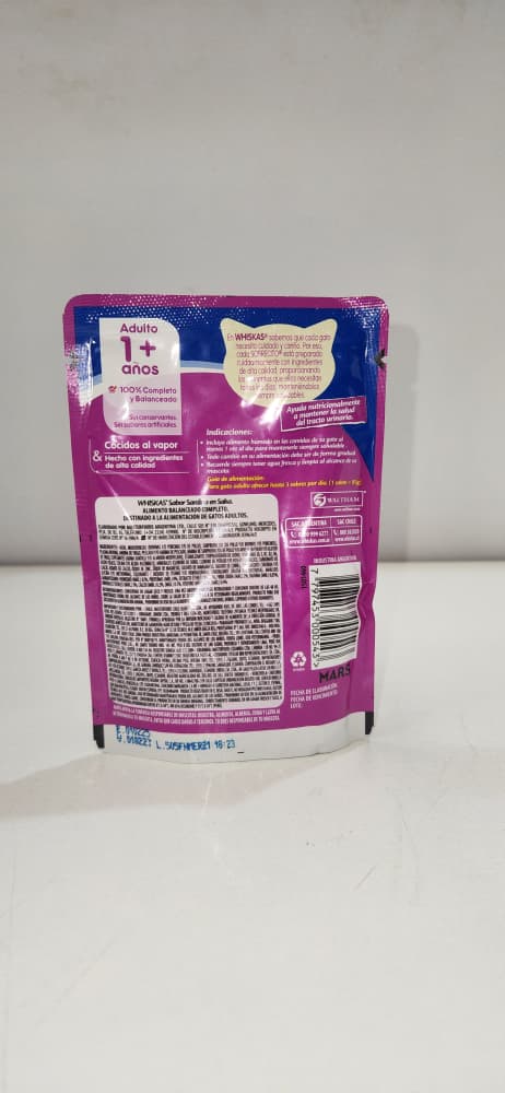 Whiskas Adultos 85g Sabor a Sardina
