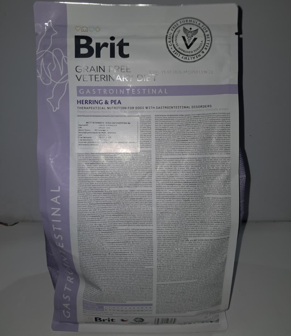 Brit 2 kg Gastrointestinal Herring & Pea
