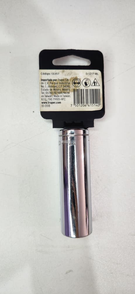 13357 DADO L 6PTA 1/2X17MM TRUPER D-5317-M