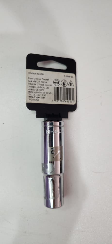 13360 DADO L 12P 1/2X1/2 TRUPER D-5316-E
