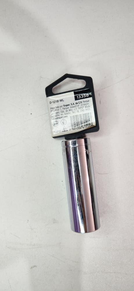 13358 DADO L 6PTA 1/2X18MM TRUPER D-5318-M