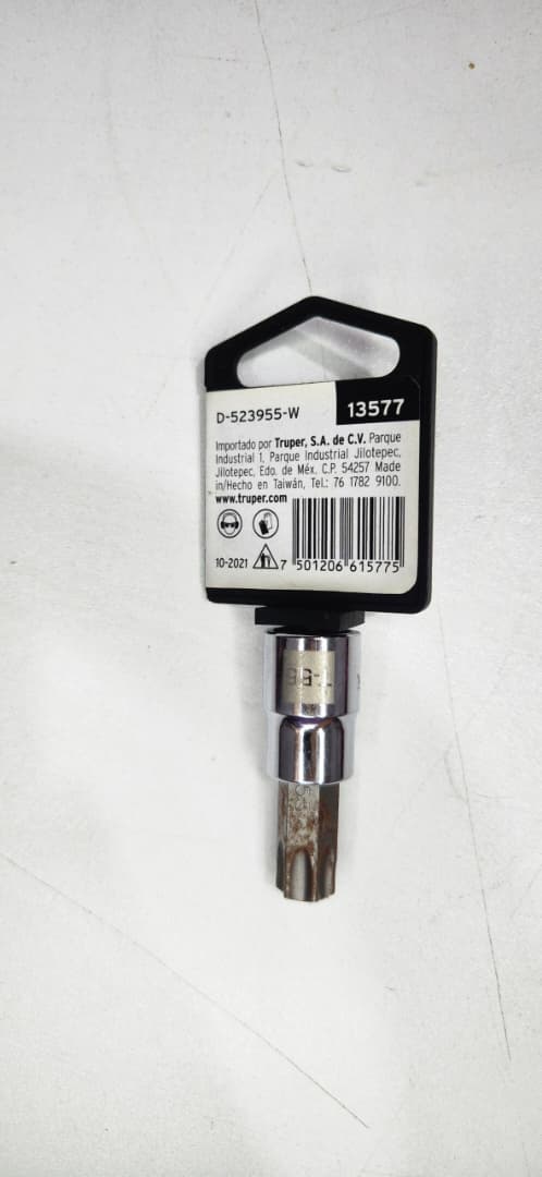 13577 DADO TORX 3/8XT-55 TRUPER D-523955-W