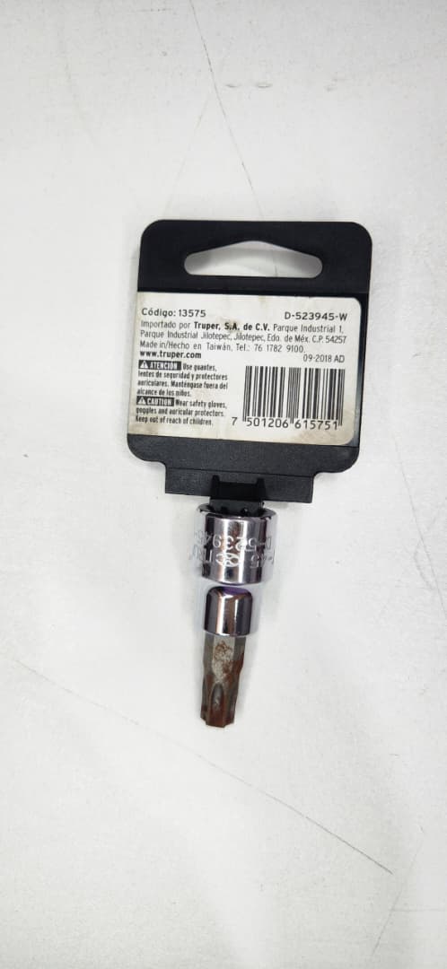 13575 DADO TORX 3/8XT-45 TRUPER D-523945W
