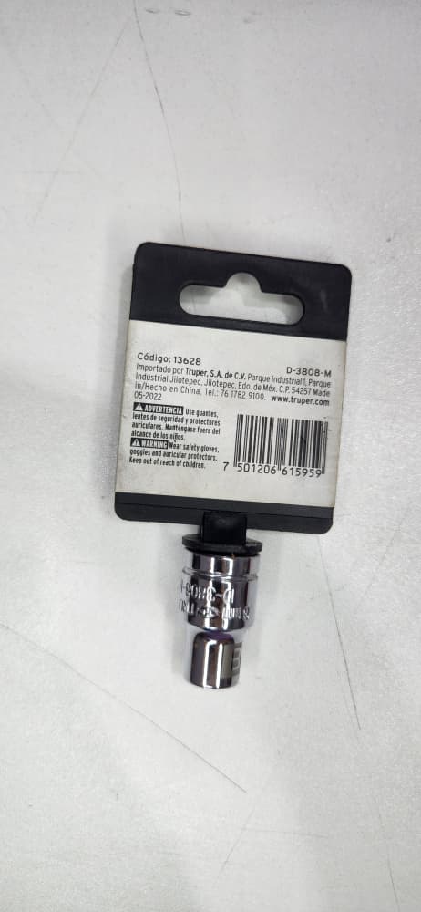13628 DADO 12 PTA 3/8X8MM TRUPER D-5208-M