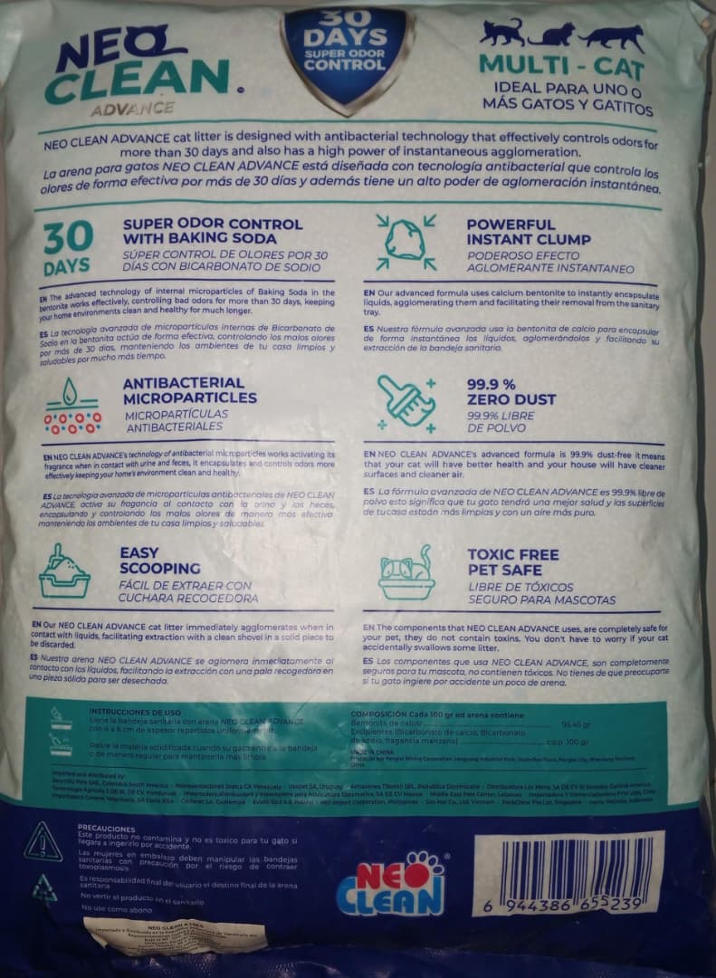 LAVANDA, NEO CLEAN ADVANCE 4.15 kg$, ARENA SODIUM BENTONITE