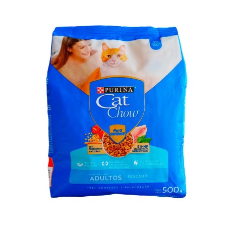Cat Chow 500 g, Adultos Pescado, PURINA