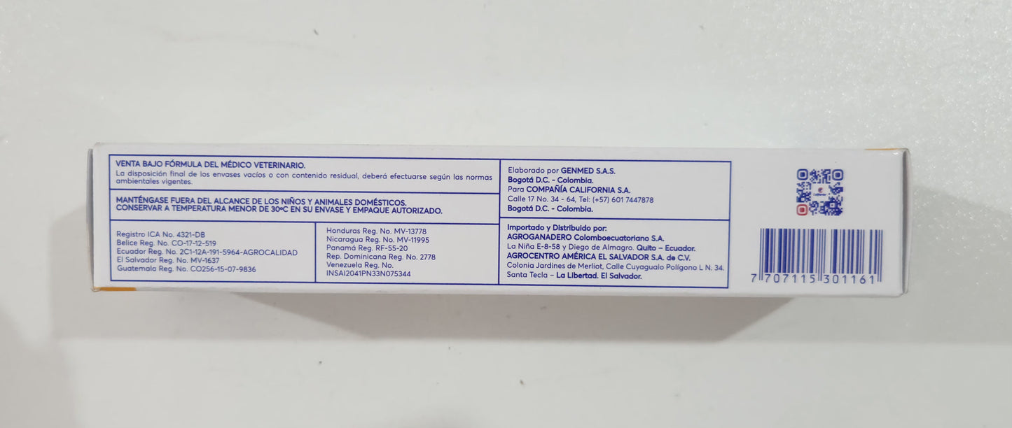 Saniderm Crema Antibacteriana para Animales Cont 40 g