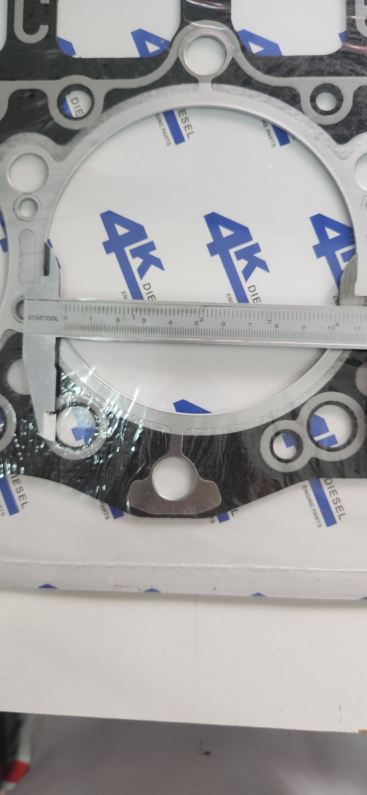 4410-1001 EMPACADURA CAMARA DIESEL 4K MITSUBISHI MOTOR 6D16 HUECO GRANDE FK617 FM-567 ME071182 / ME071955