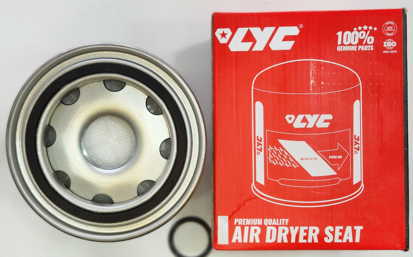 BKDF-0001 FILTRO SECANTE AIRE AD4 JAC GALLOP HFC 3130/ 4250 / IVECO STRALIS / FORD CARGO 1721 -LYC