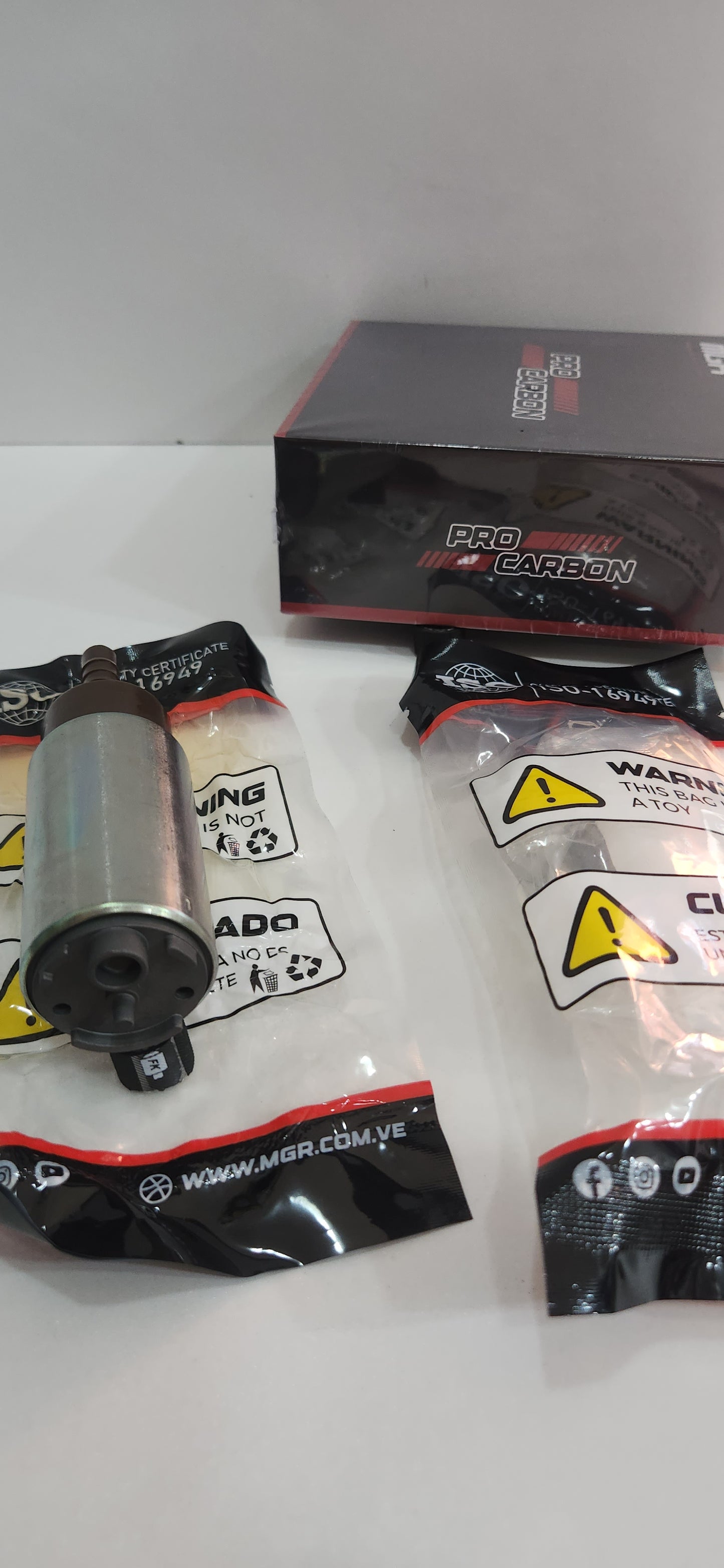 MGR-2068MC BOMBA DE COMBUSTIBLE GASOLINA MGR PICO CORRUGADO DE CARBÓN 160 LPH ALTA PRECIÓN