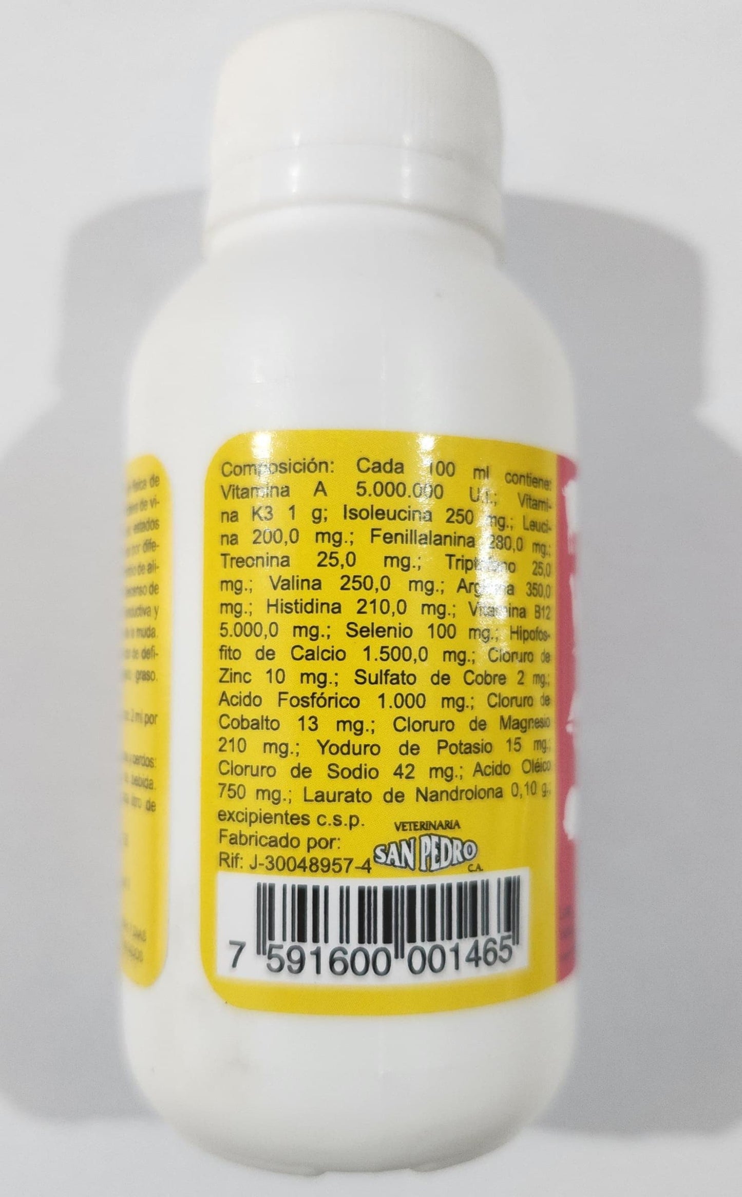 la Grúa Aviar Vitaminas en Jarabe Via Oral Cont 100 ml