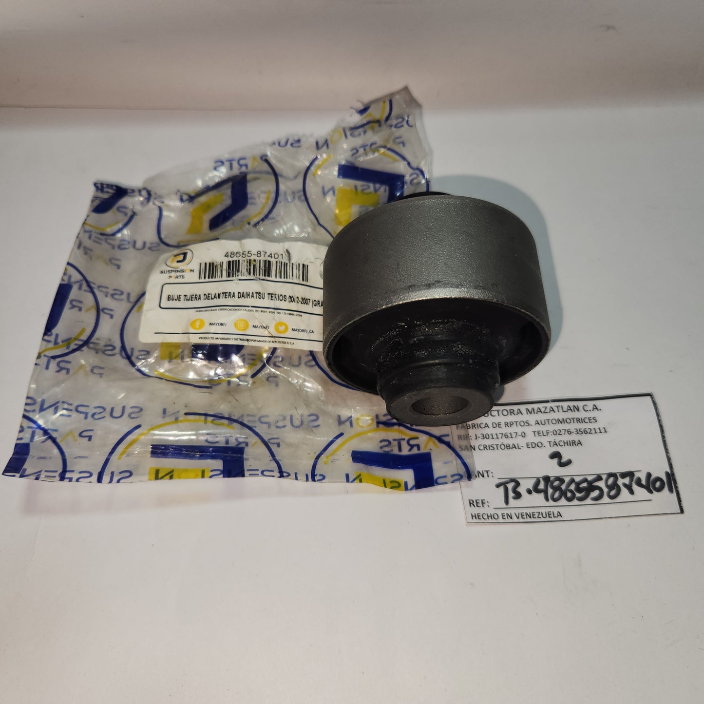 48655-87401 BUJE TIJERA MAZATLAN DELANTERO DAIHATSU TERIOS 02-07 GRANDE 14 X 60 X 60
