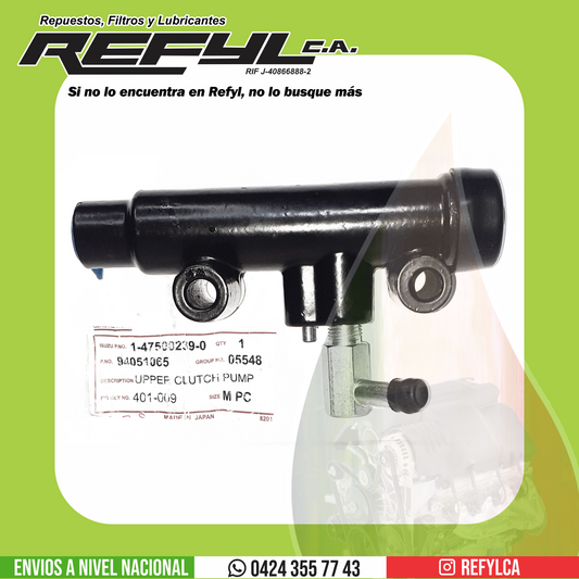 1-47500239-2 BOMBA DE CLUTCH SUPERIOR ISUZU GENUINE PARTS FVR FSR EXR 6HH1 6HE1