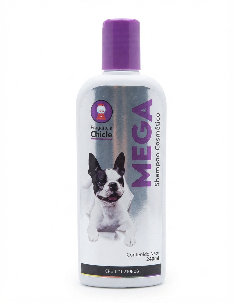 CHAMPU MEGA COSMÉTICO 240 ml