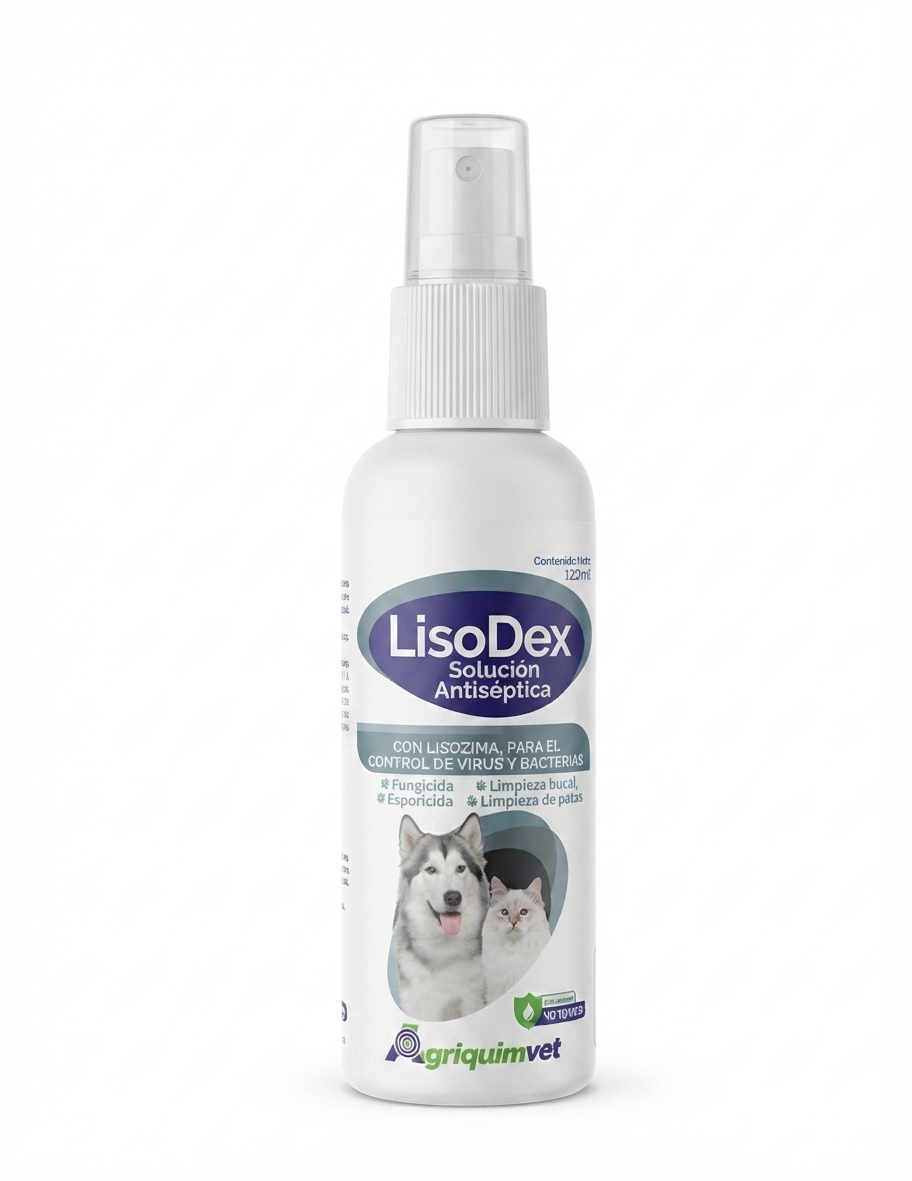 SOLUCIÓN ANTISÉPTICA LISODEX 120 ml