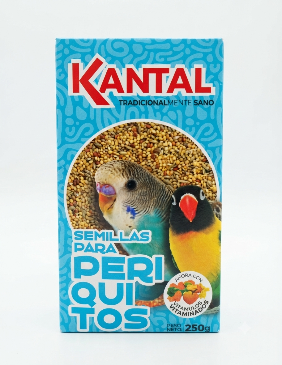 ALIMENTO PARA PERICOS 250g KANTAL