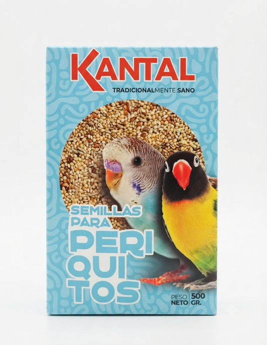 ALIMENTO PARA PERICOS 500g KANTAL