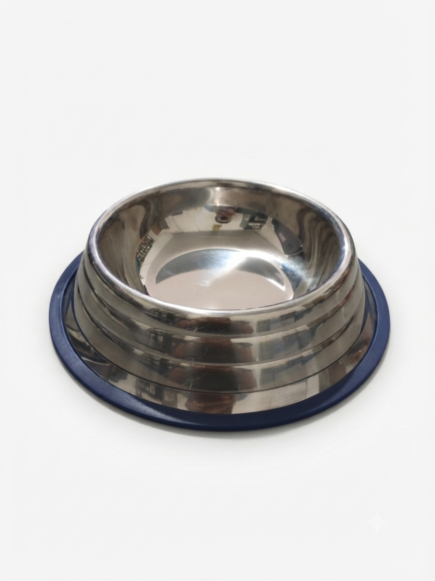 COMEDERO PARA MASCOTAS ACERO INOXIDABLE 22 CM