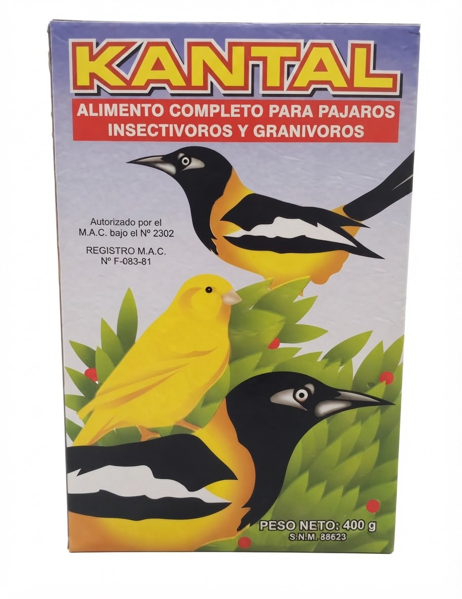 ALIMENTO PARA PAJAROS 400g KANTAL