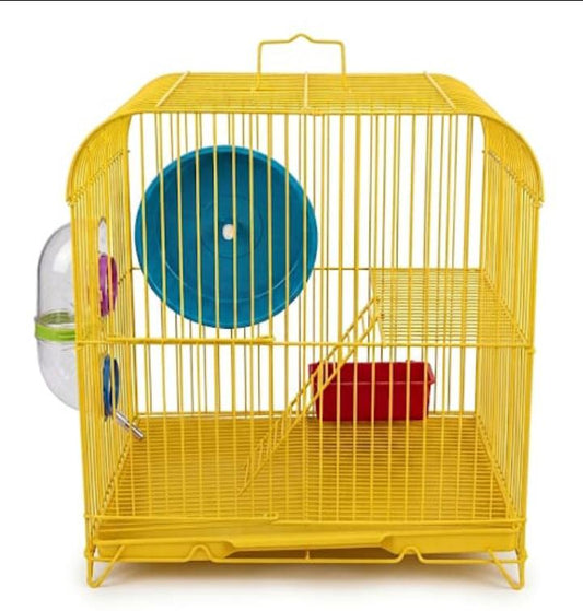 JAULA PARA HAMSTER, RESUN 26X18X28CM PEQUEÑA $